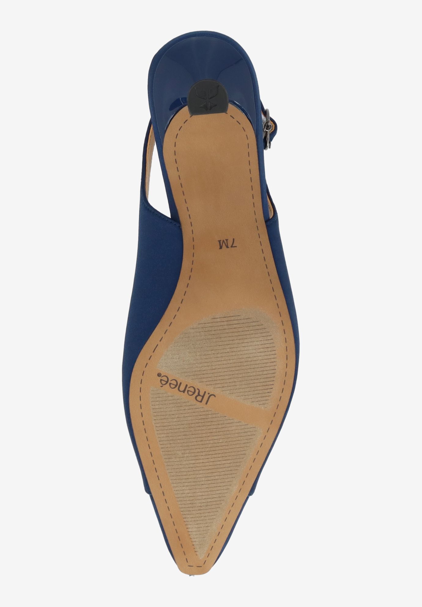 Brivella Sling Back Pump, NAVY, alternate image number 6