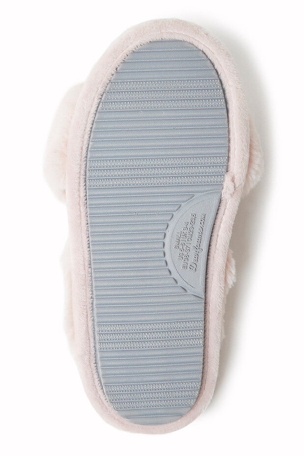 Jessica Furry Crossband Slide Slipper, , alternate image number 3