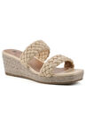 White Mountain Salvadora Mule Sandal, BUTTER CREAM SMOOTH, hi-res image number null