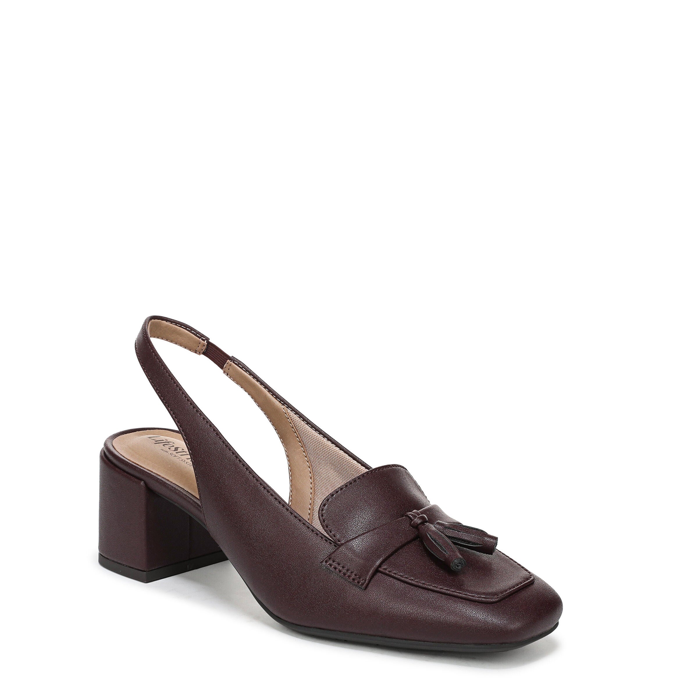 Clarissa Slingback Pump, MULBERRY BURGUNDY, hi-res image number 0