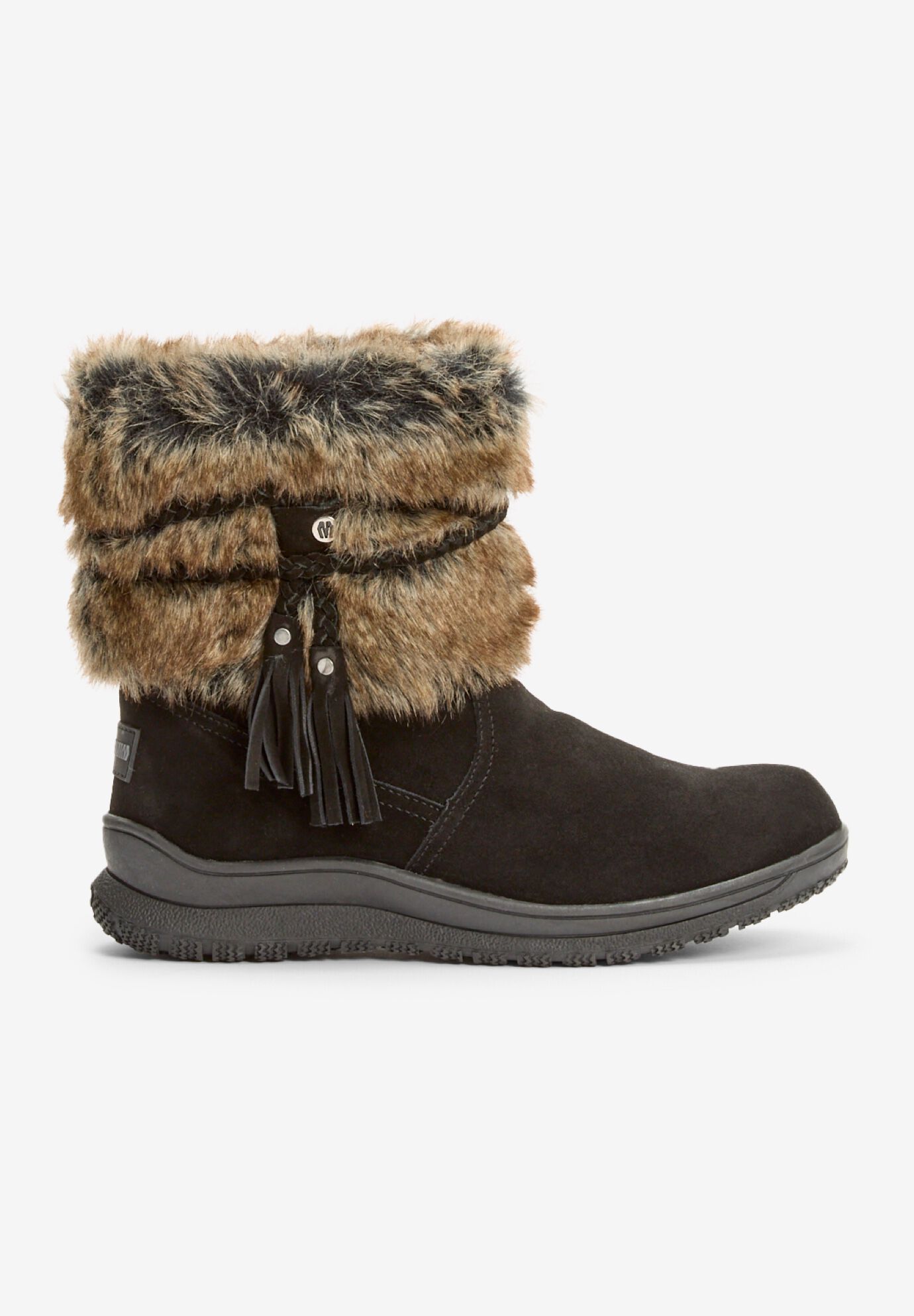 The Everett Water Resistant Slip On Boot, BLACK, alternate image number 3