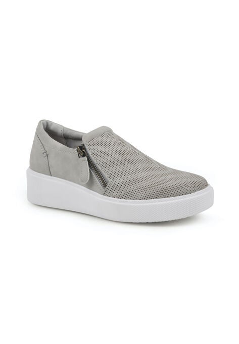 White Mountain Doubly Platform Sneaker, NATURAL SMOOTH, hi-res image number null