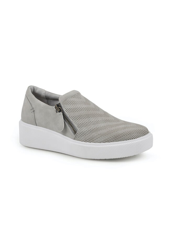 White Mountain Doubly Platform Sneaker, NATURAL SMOOTH, hi-res image number 0