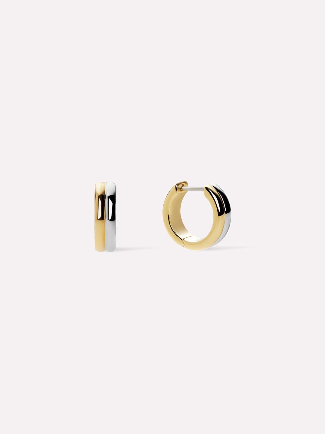 Asher Huggie Hoop Earrings, GOLD, hi-res image number 0