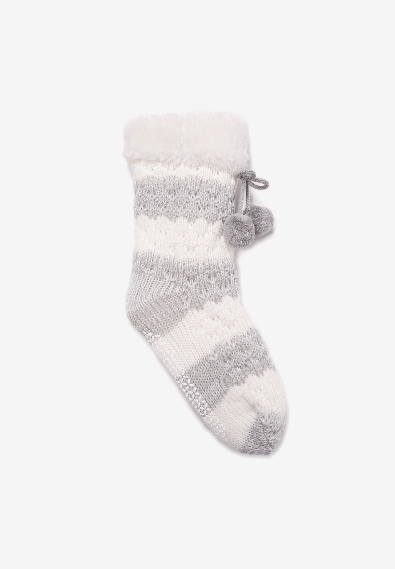 Textured Cabin Socks, GREY, hi-res image number 0