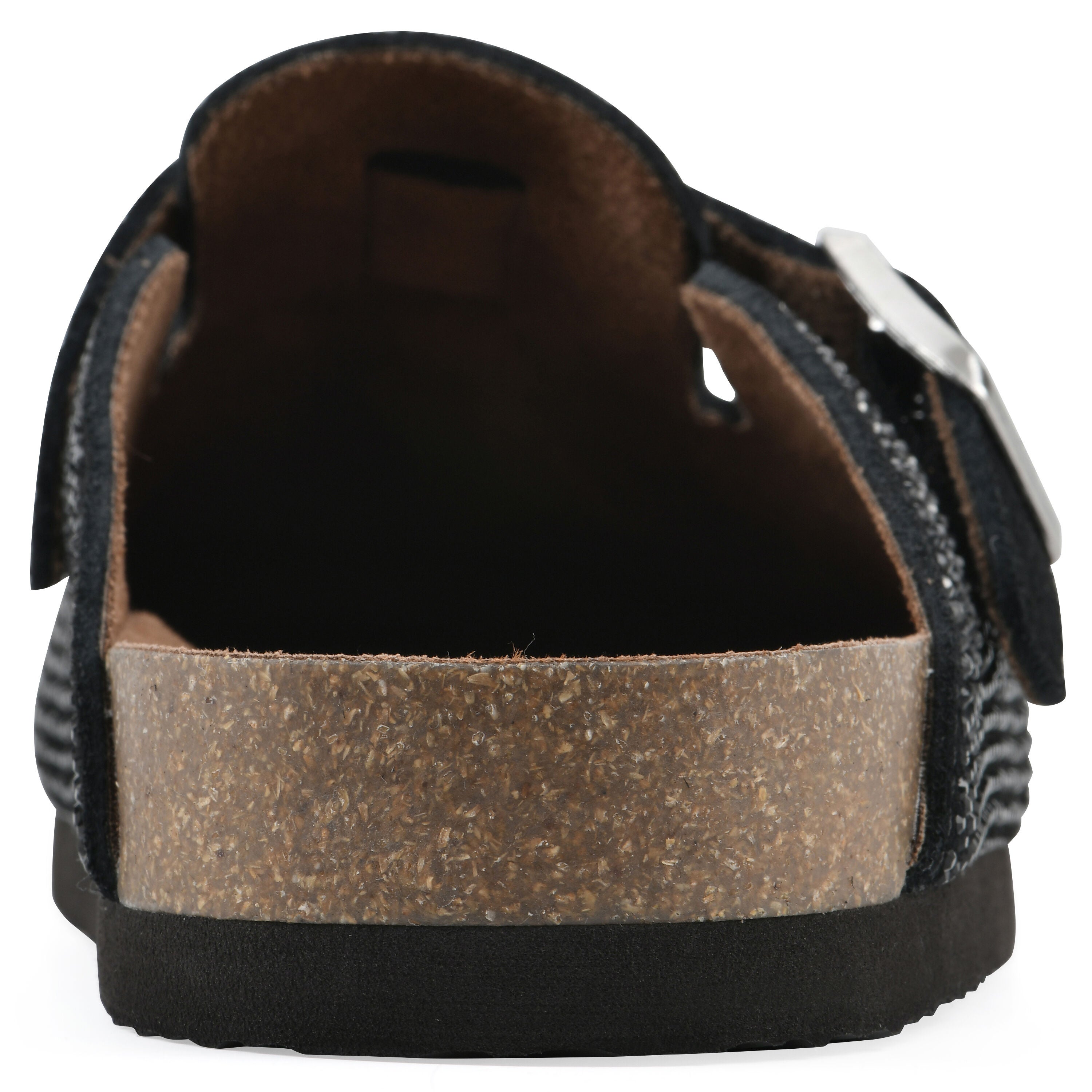 Bellamy Footbeds Clog, BLACK SUEDE, on-hover image number 1