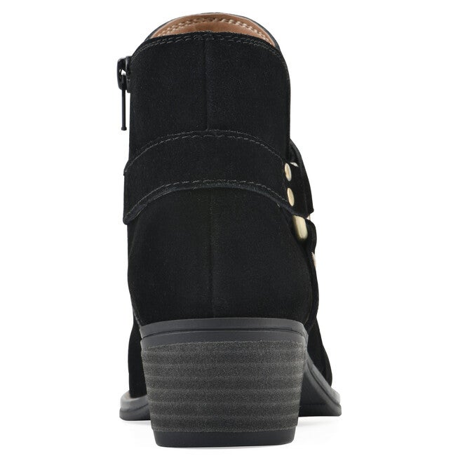 Altossa Western Bootie, BLACK SUEDE, on-hover image number null