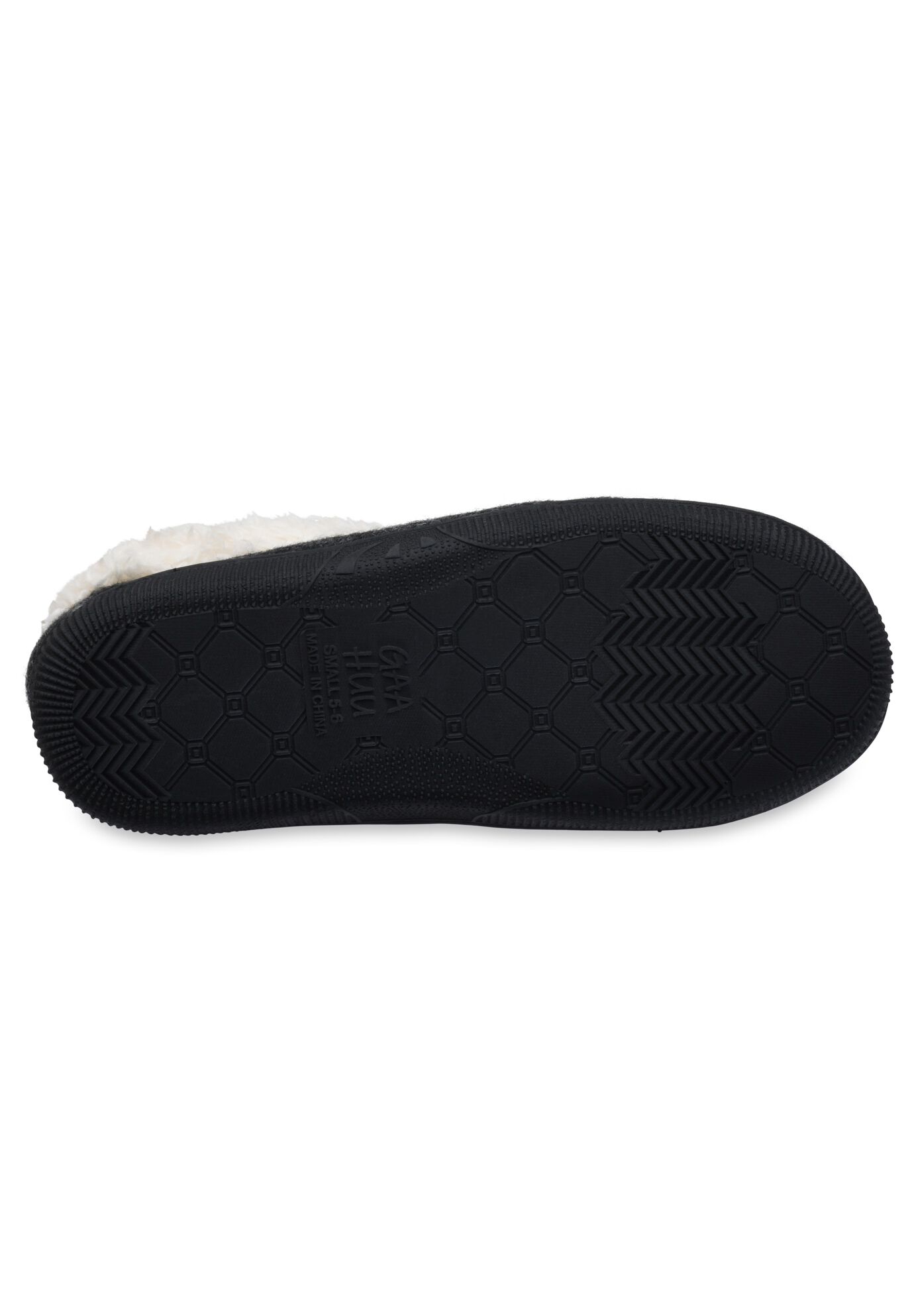Faux Wool Memory Foam Slipper Boot, , alternate image number 4