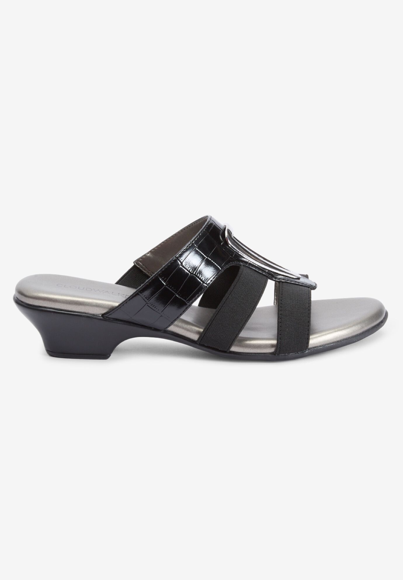 The Casey Slip On Mule, BLACK, alternate image number 3