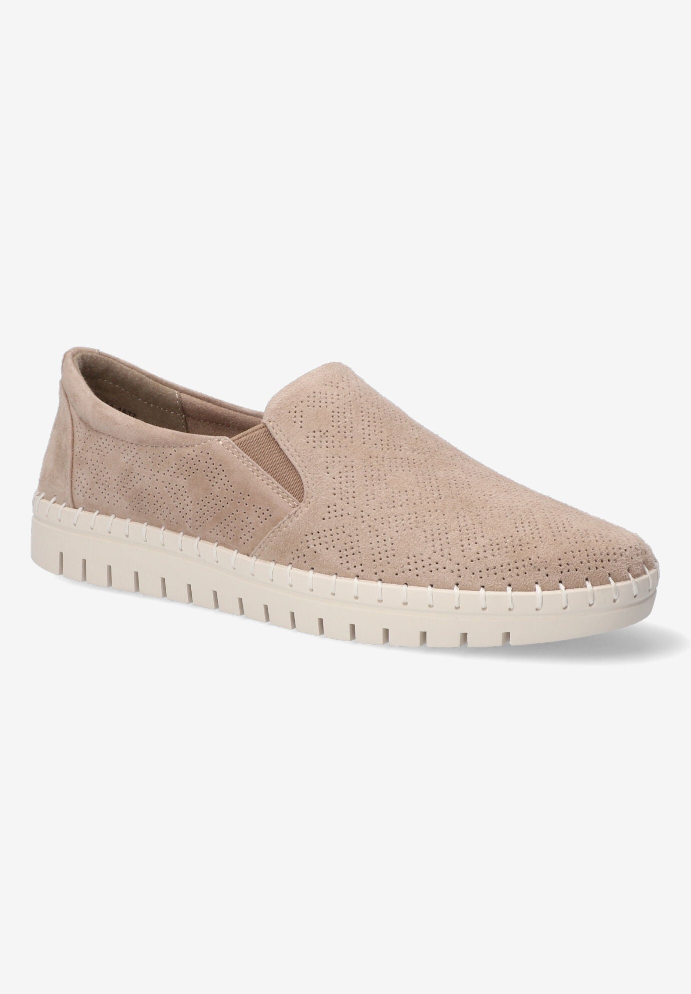 Aviana Slip On Sneaker, ALMOND SUEDE LEATHER, hi-res image number 0