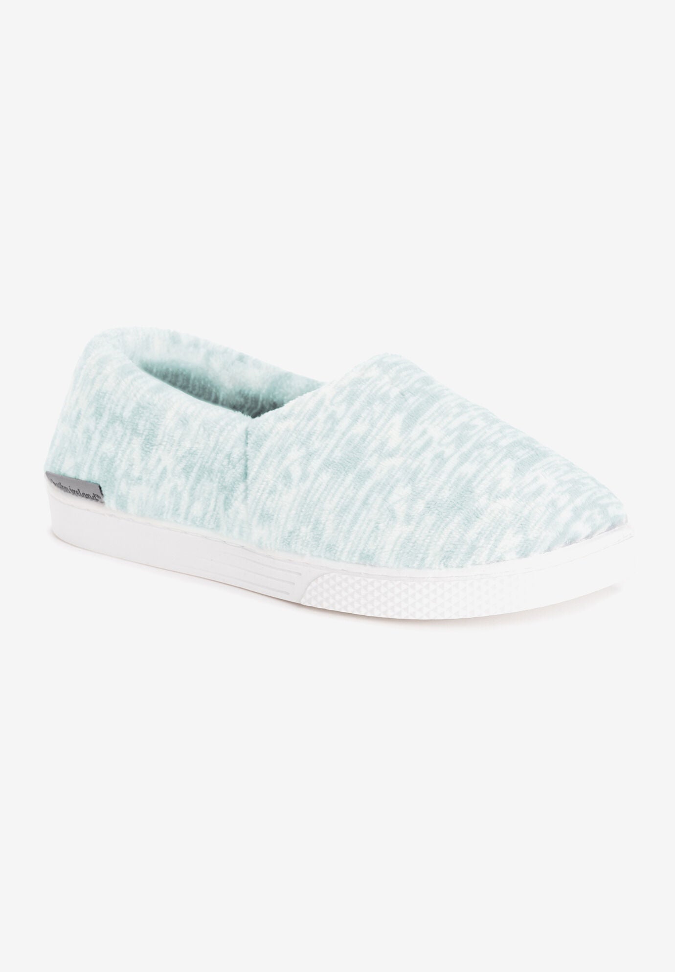 Tansy Full Foot Slipper, BLUE GREEN, hi-res image number 0