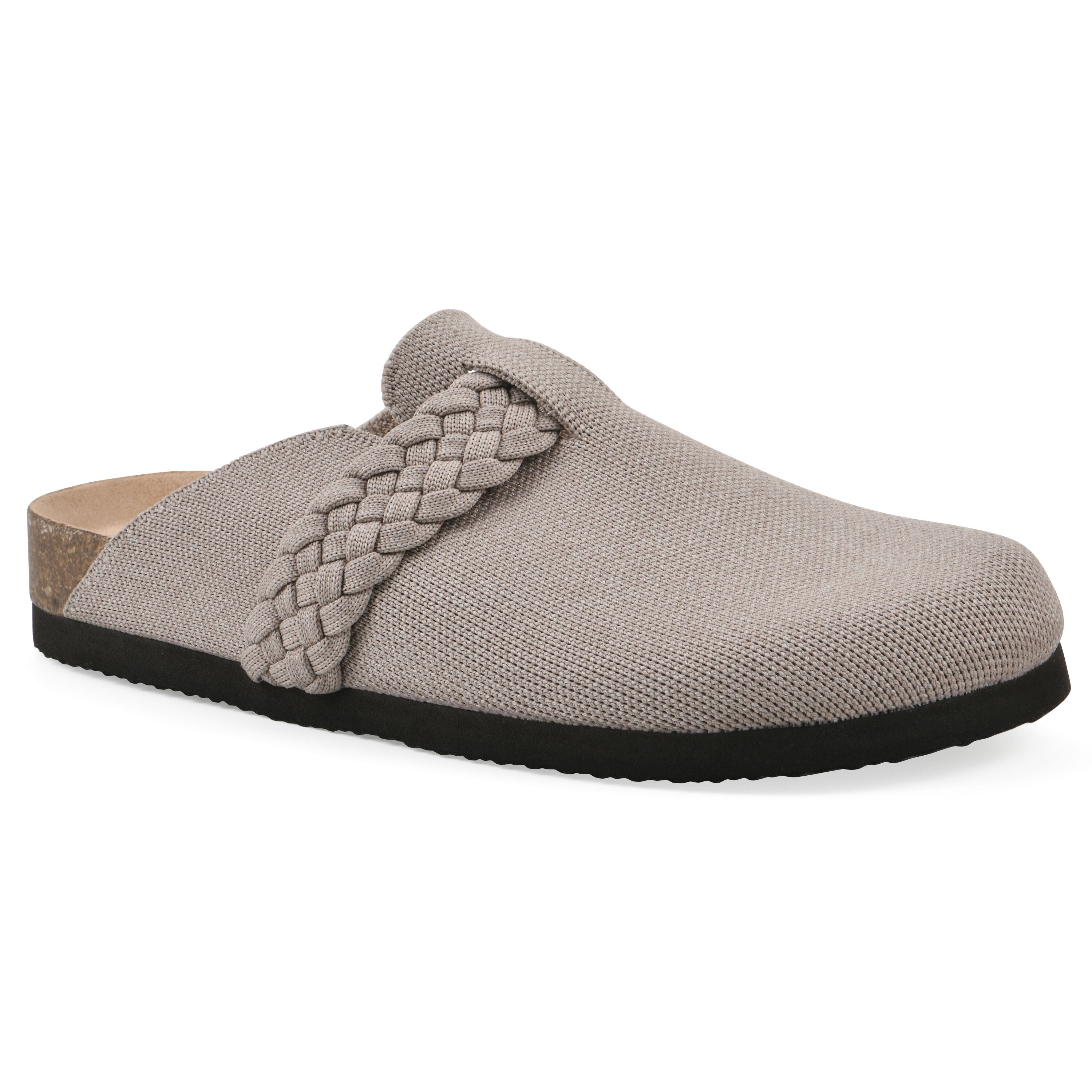 Bestie Footbeds Clog, GREY FABRIC, hi-res image number 0