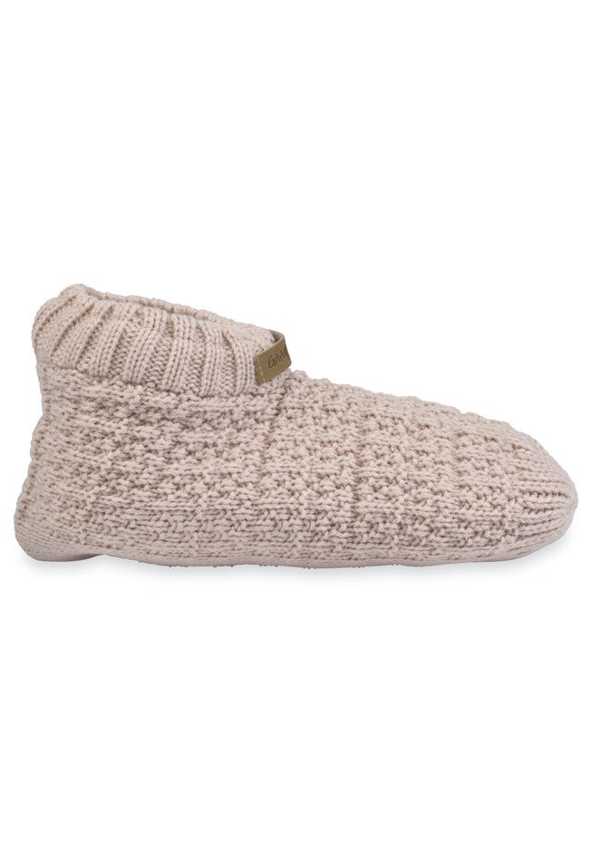 Textured Knit Slipper Bootie, , alternate image number 2