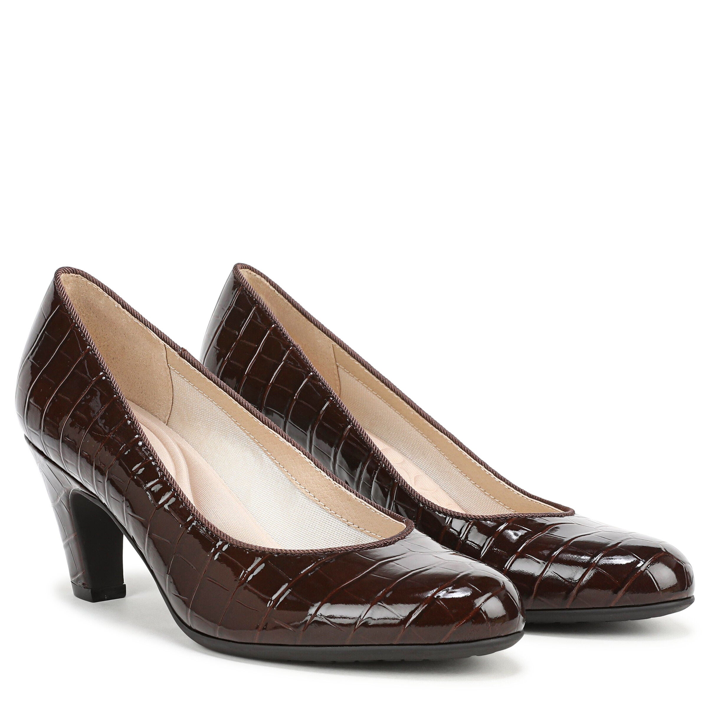 Parigi Plus Pump, DARK CHOCOLATE, alternate image number 2