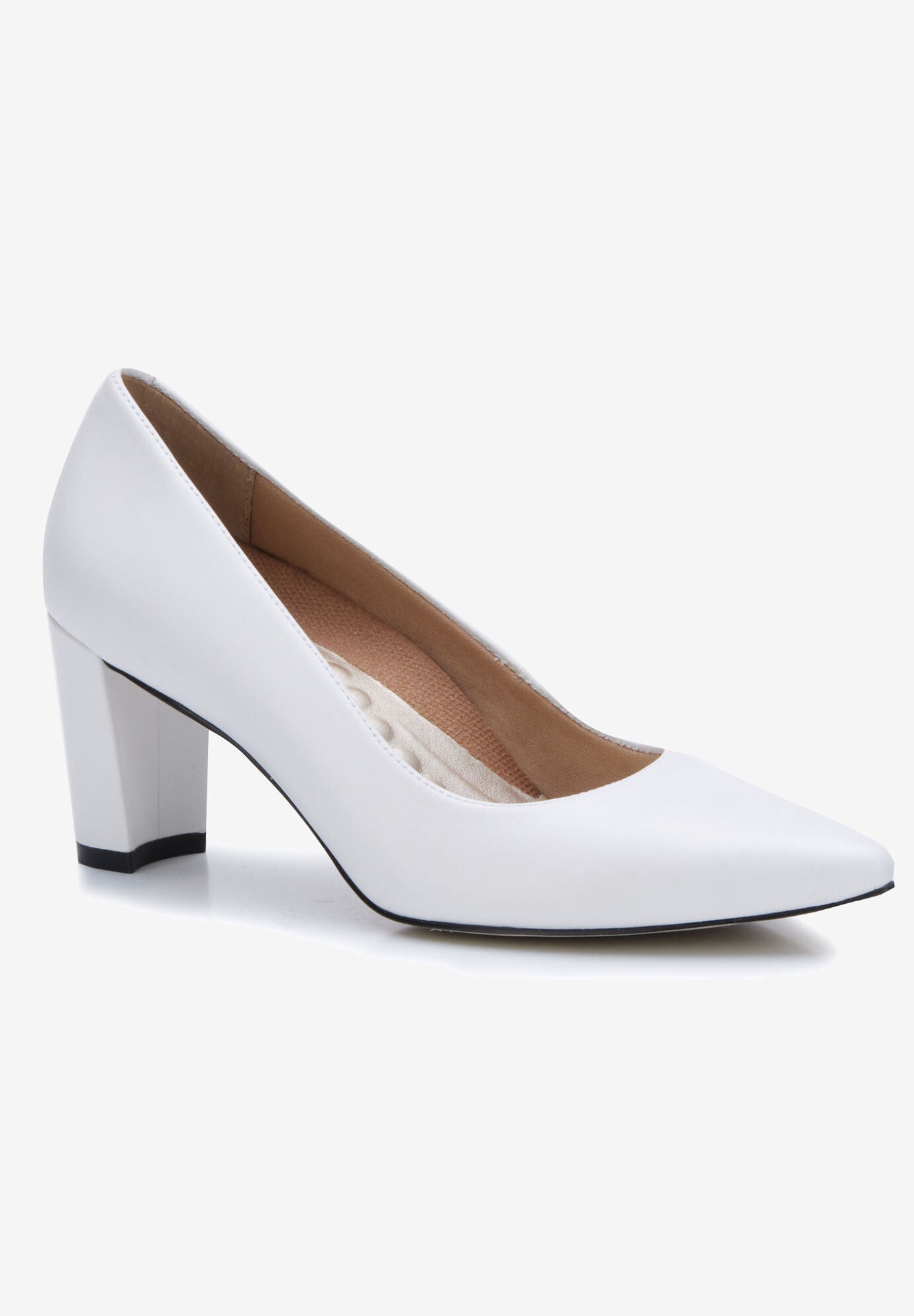 Samantha Heeled Pump, WHITE CASHMERE, hi-res image number 0