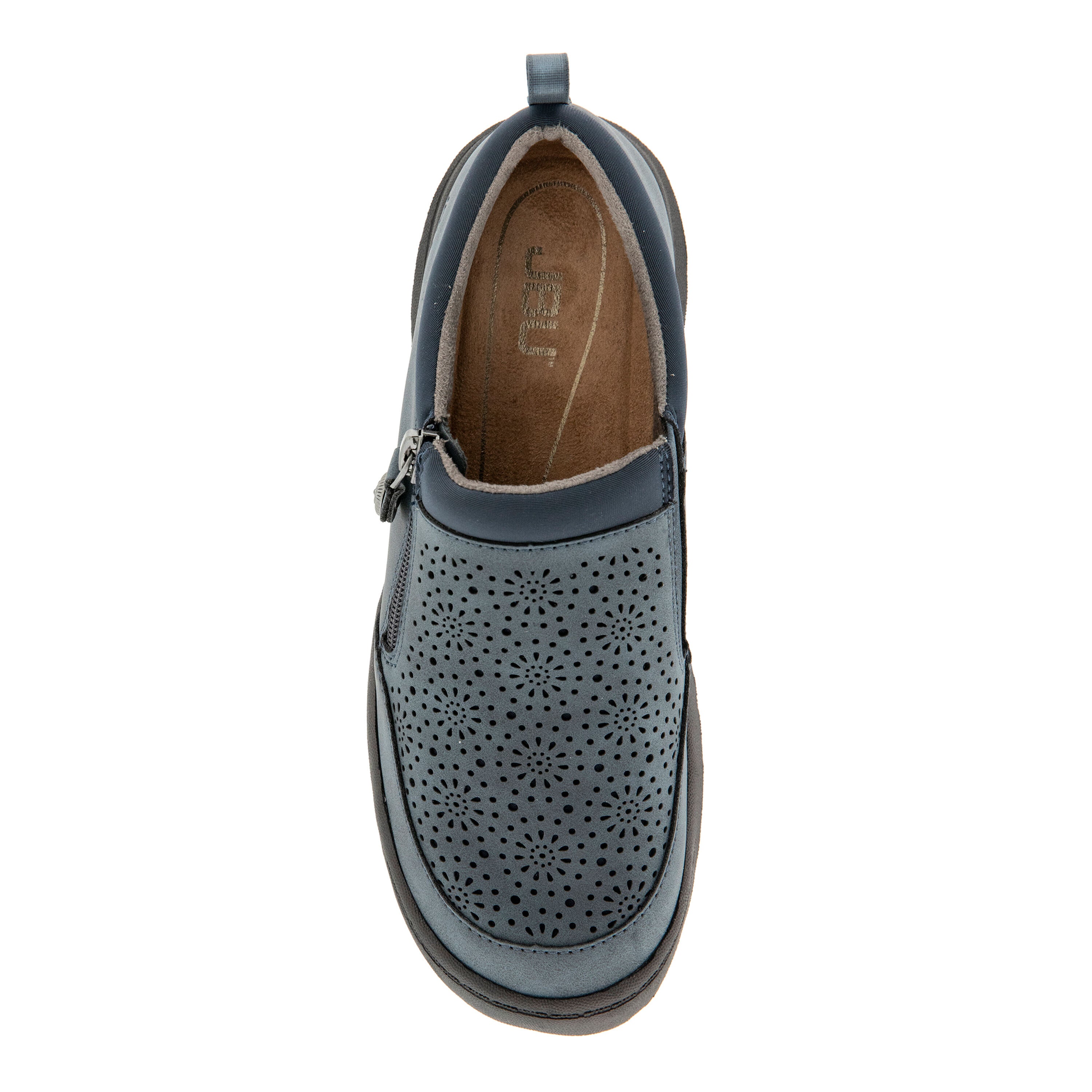 Avery Closed Casual Flat, NAVY, alternate image number 4