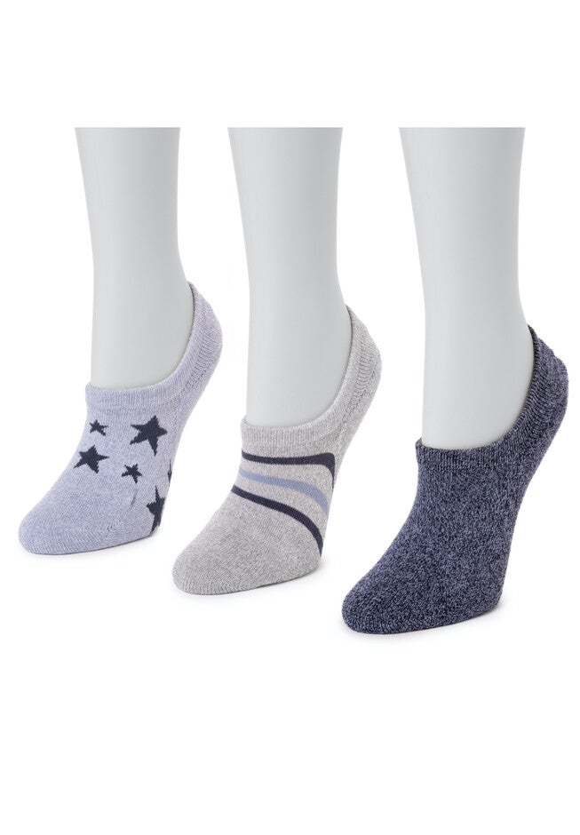 6 Pair Pack No Show Sport Socks, , alternate image number null