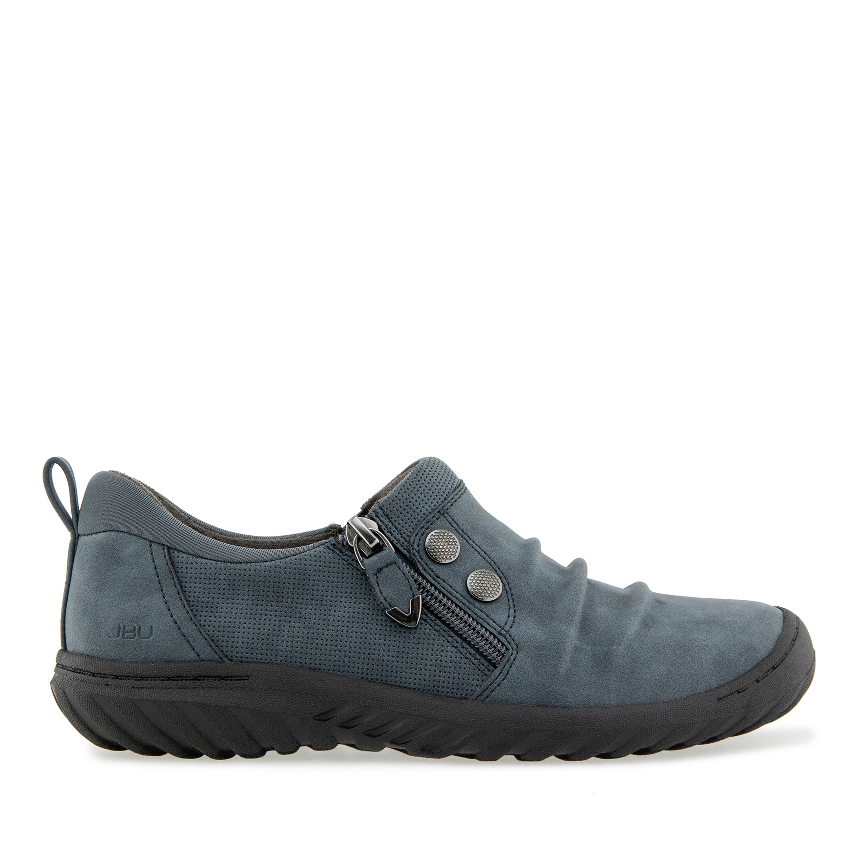 Romi Closed Casual Flat, NAVY, alternate image number 2
