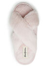 Jessica Furry Crossband Slide Slipper, , alternate image number null