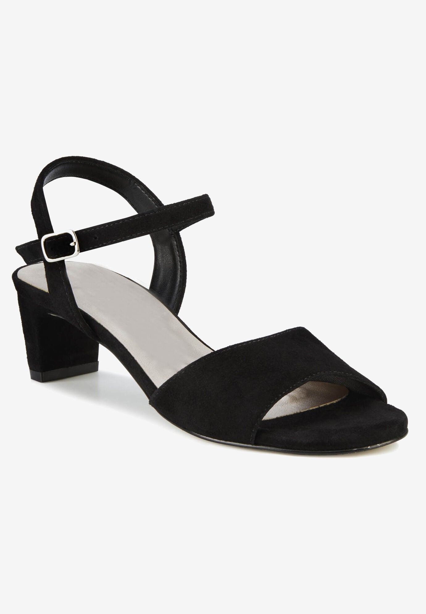 Lydia Sandal, BLACK SUEDE, hi-res image number 0