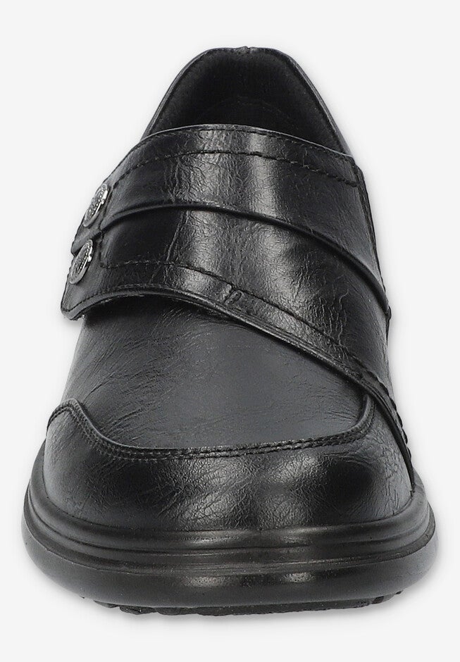 Joy Comfort Flat, BLACK, alternate image number 3