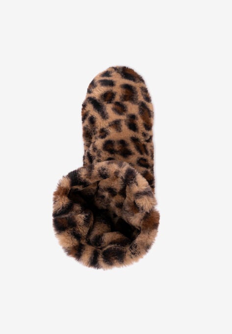 Faux Fur Slipper Sock, , alternate image number null