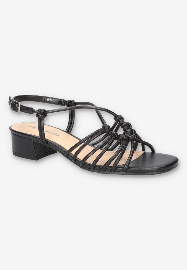 Sicilia Sandal, BLACK, hi-res image number null