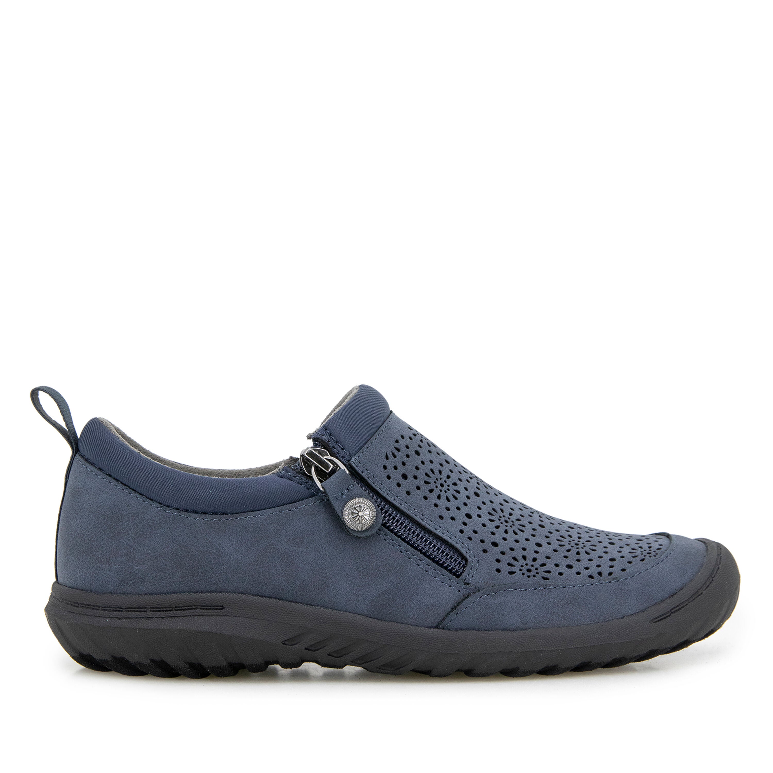 Avery Closed Casual Flat, NAVY, alternate image number 2
