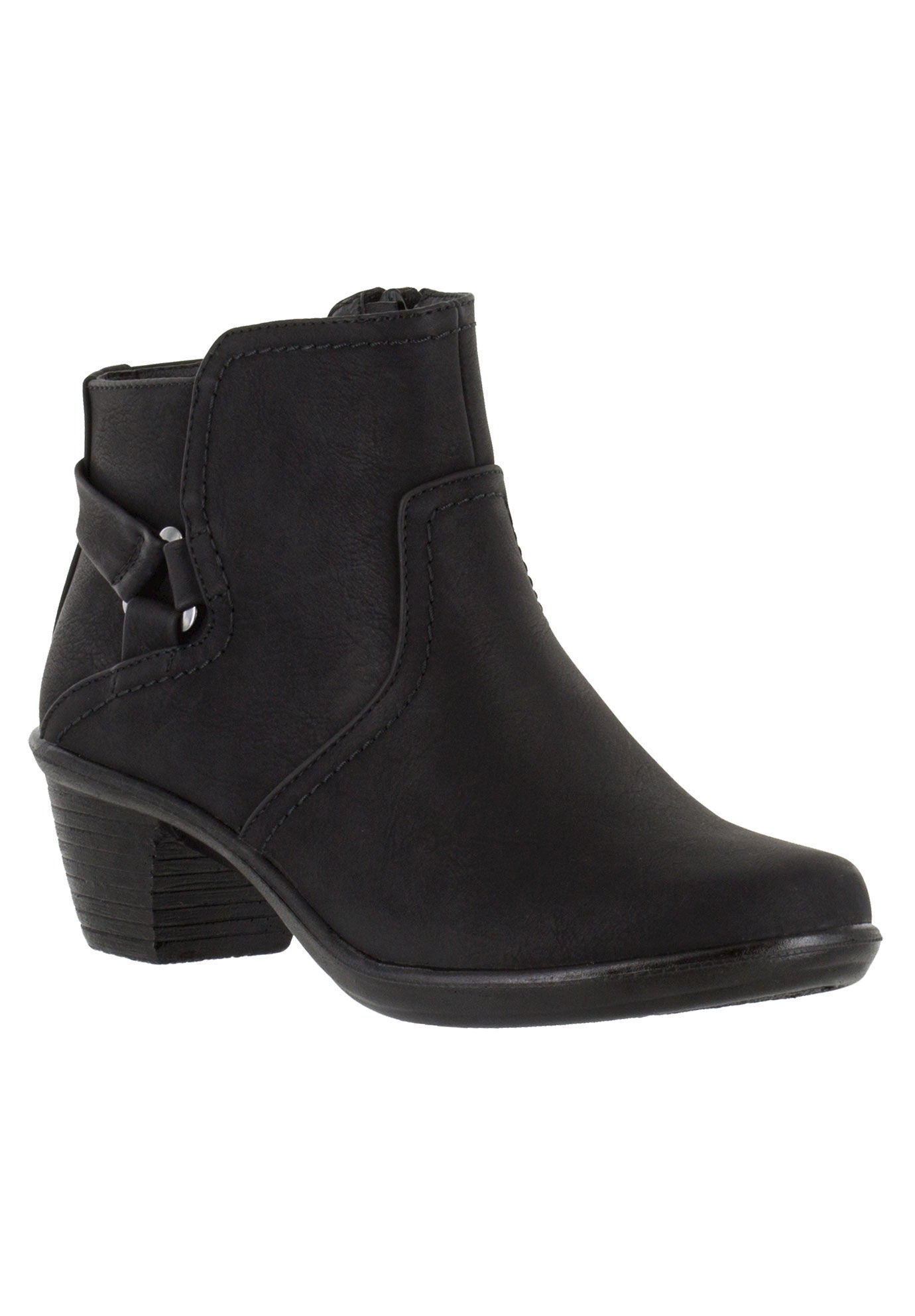 Dawnta Boots by Easy Street&reg;, BLACK MATTE, hi-res image number 0