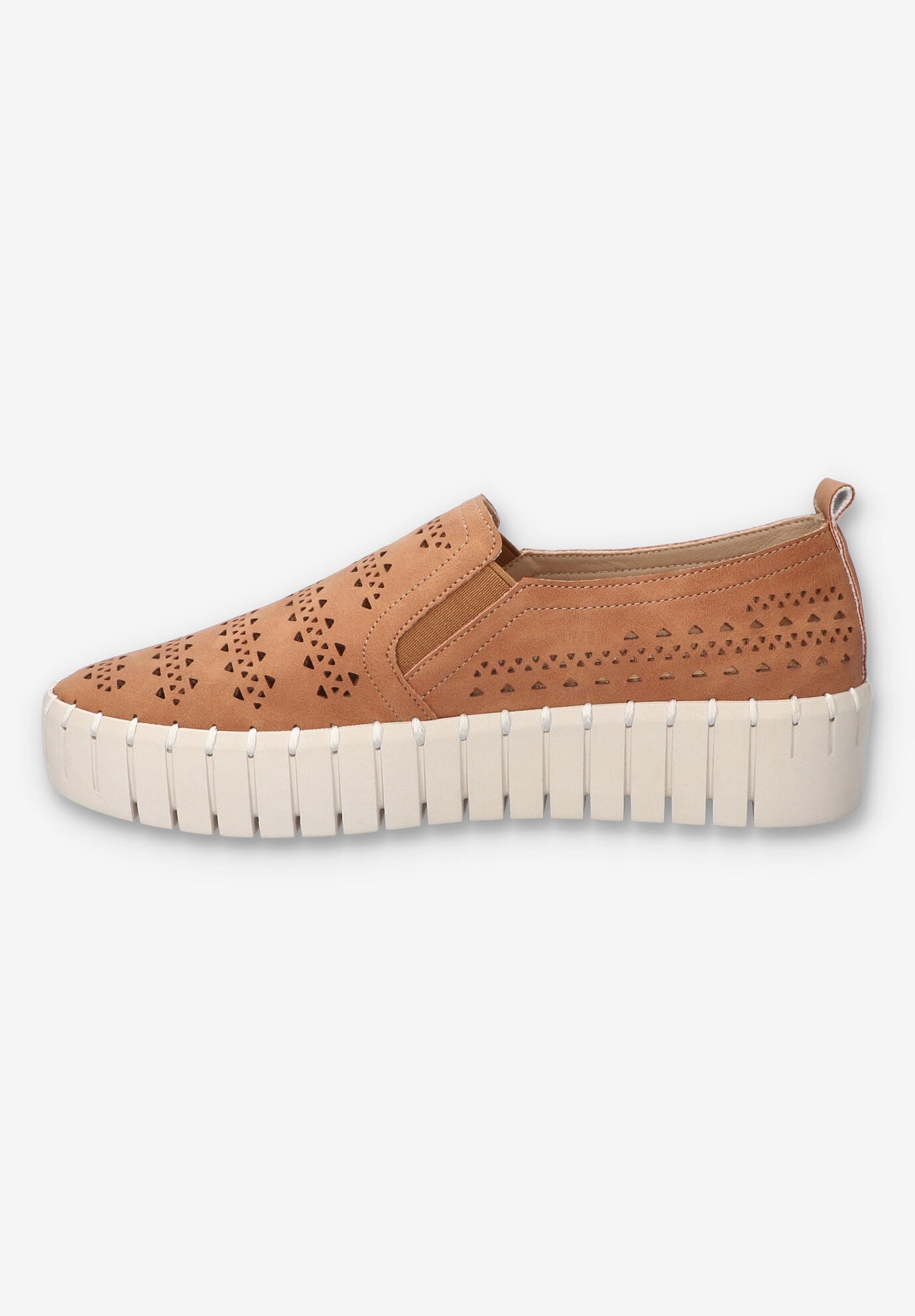 Peppy Platform Sneaker, TAN, alternate image number 4
