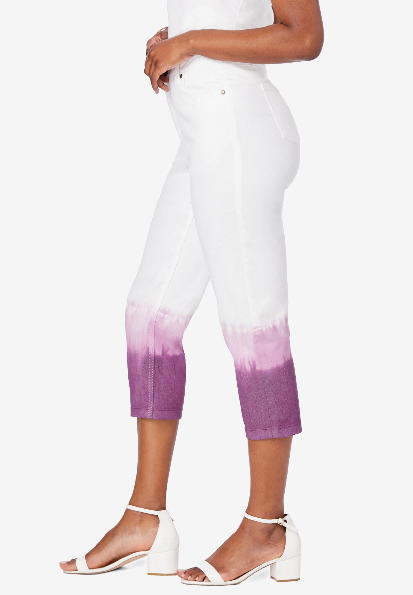 Tie-Dye Capri, , alternate image number 2