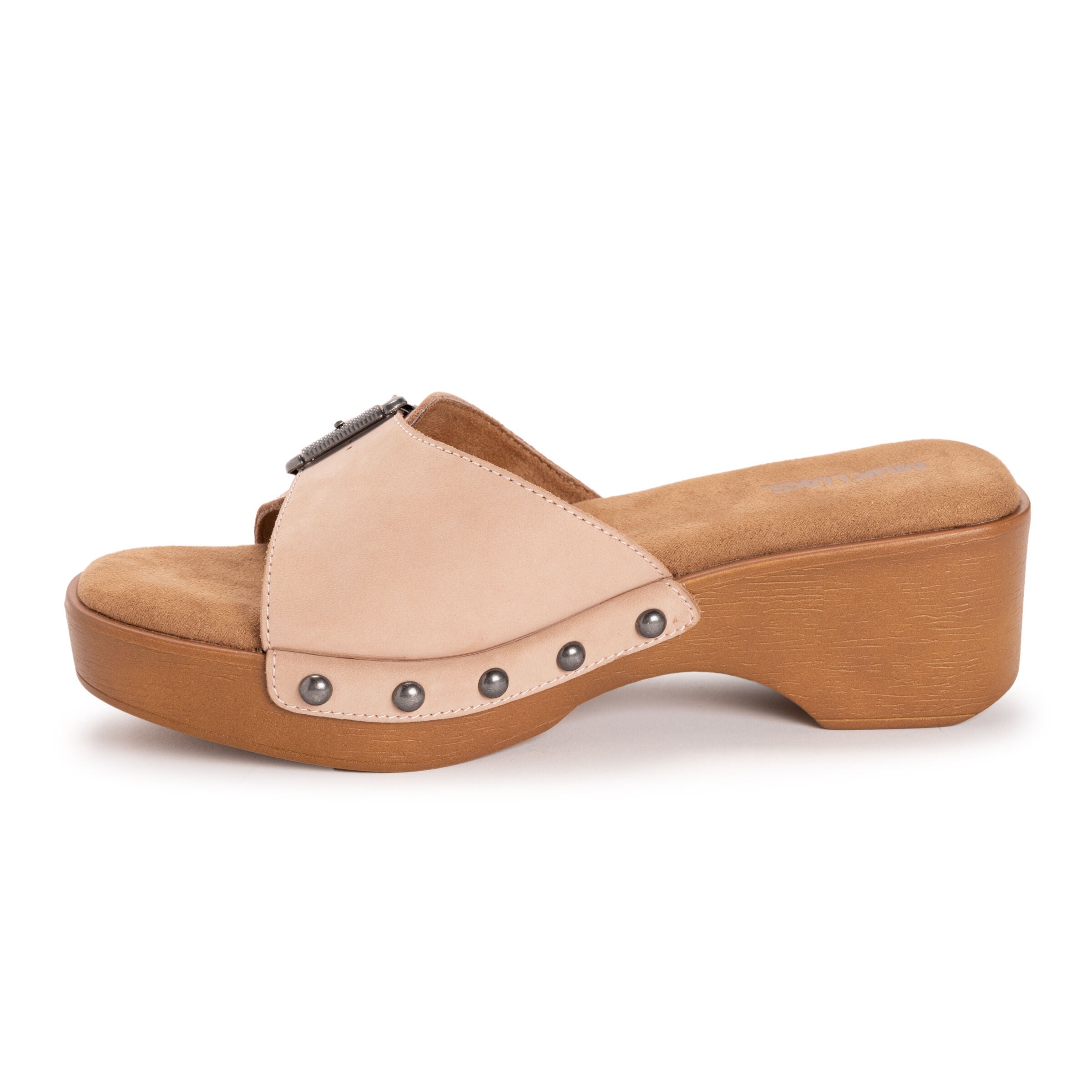 Cora Sandal, BLUSH NUBUCK, alternate image number 3