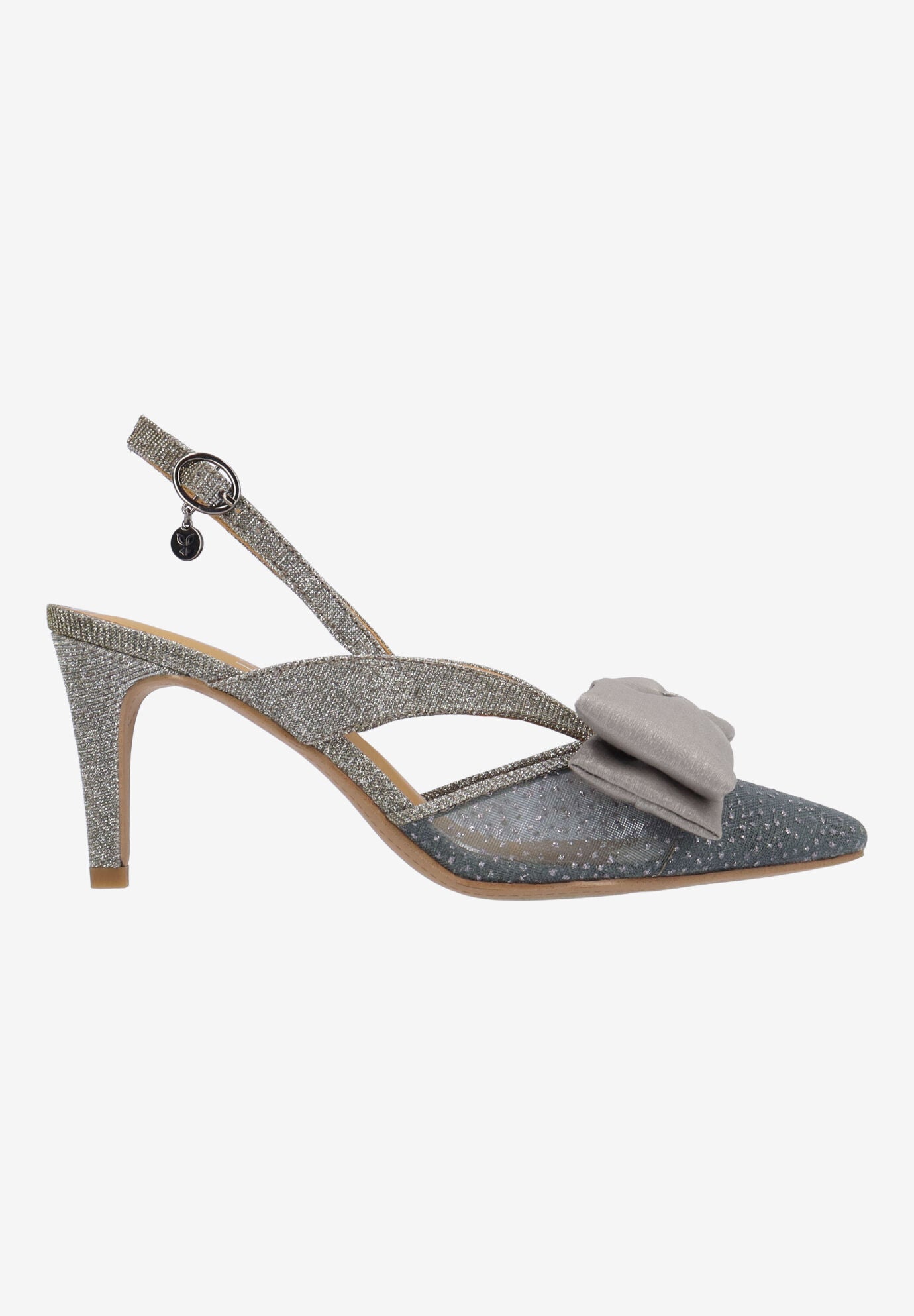 Morigen SlingbackPump, PEWTER, alternate image number 3