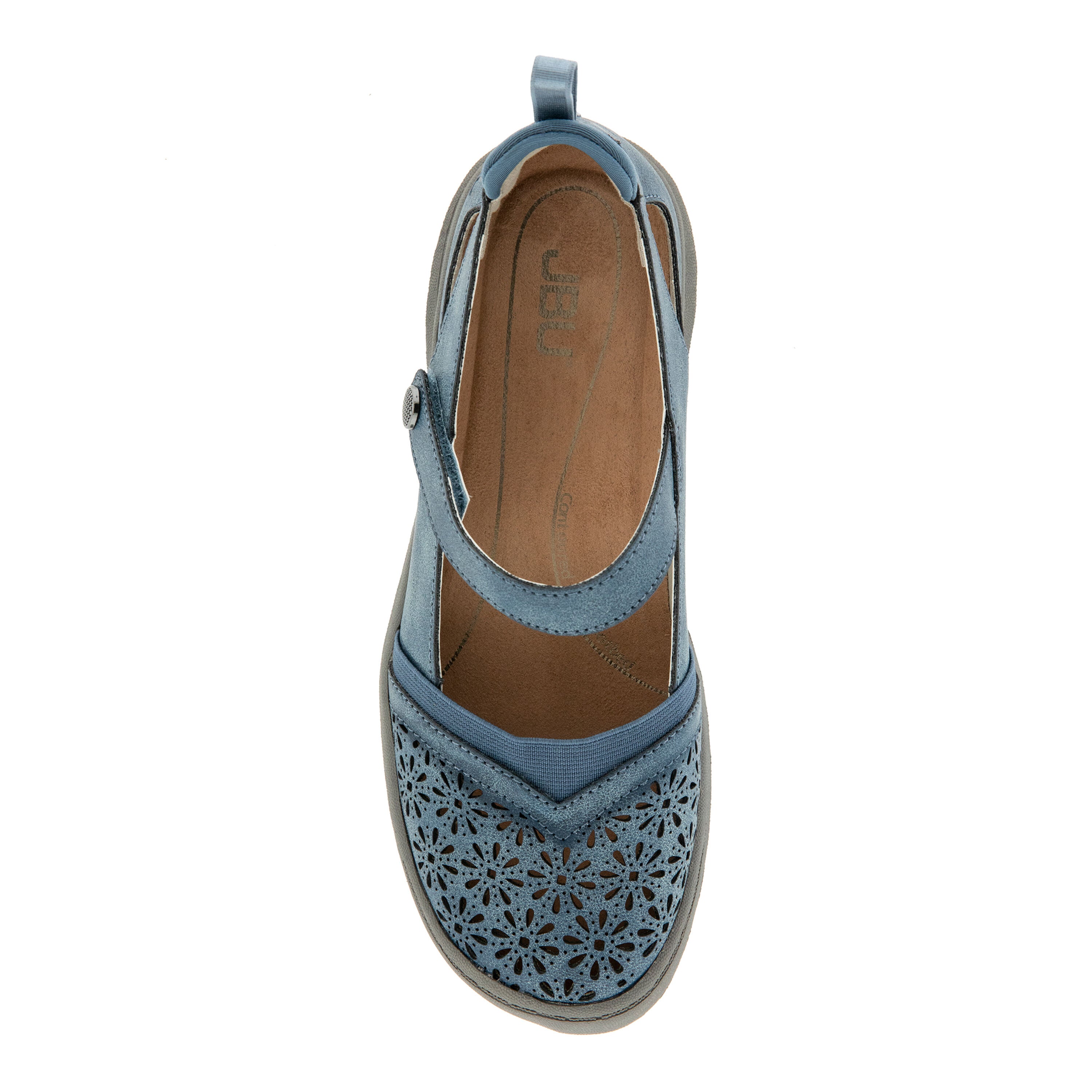 Rya Casual Mary Jane Flat, DENIM, alternate image number 4