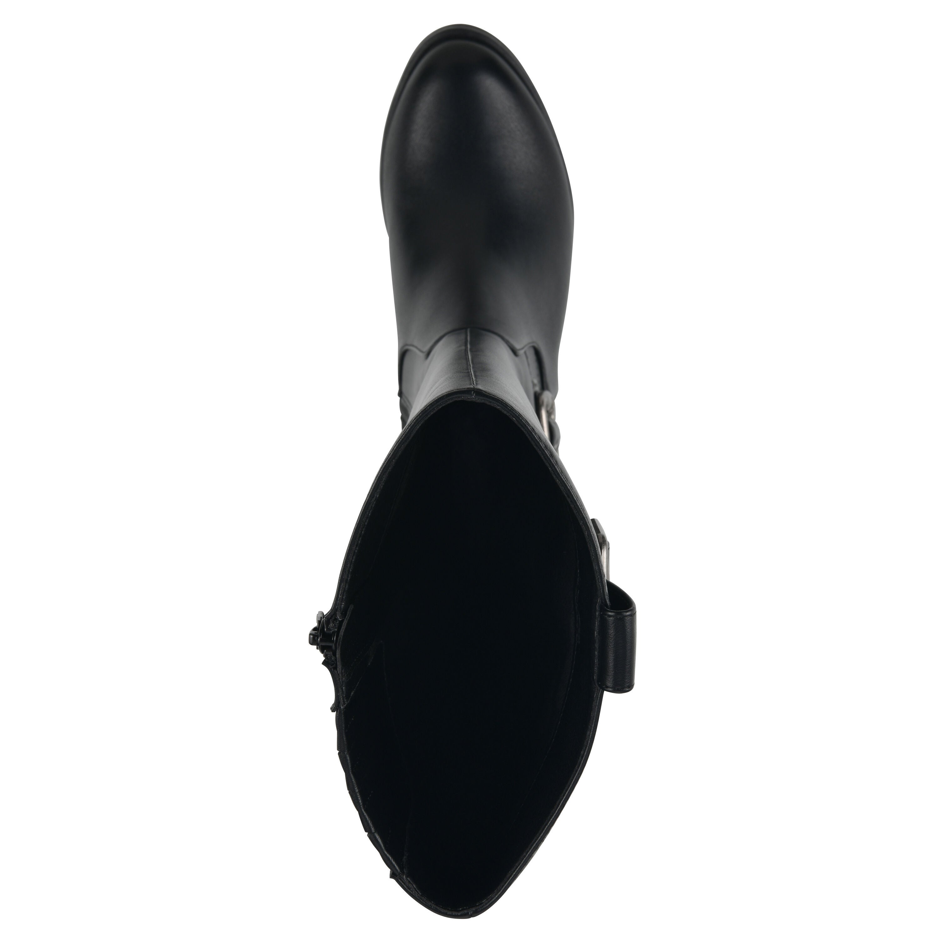 Calzone Tall Shaft Boot, BLACK SMOOTH, alternate image number 4
