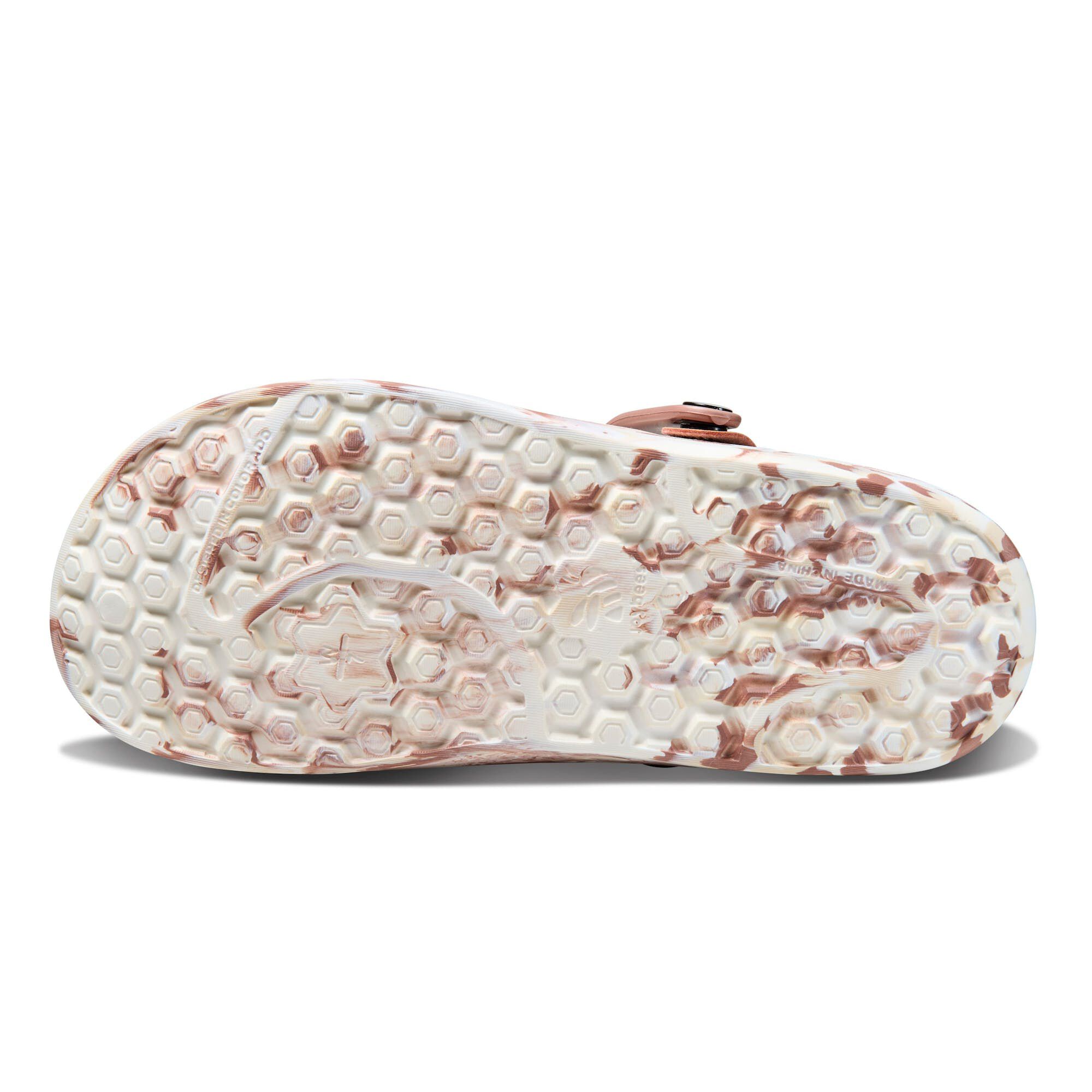 Varsity Lined Clog, WHITE BROWN, on-hover image number 1