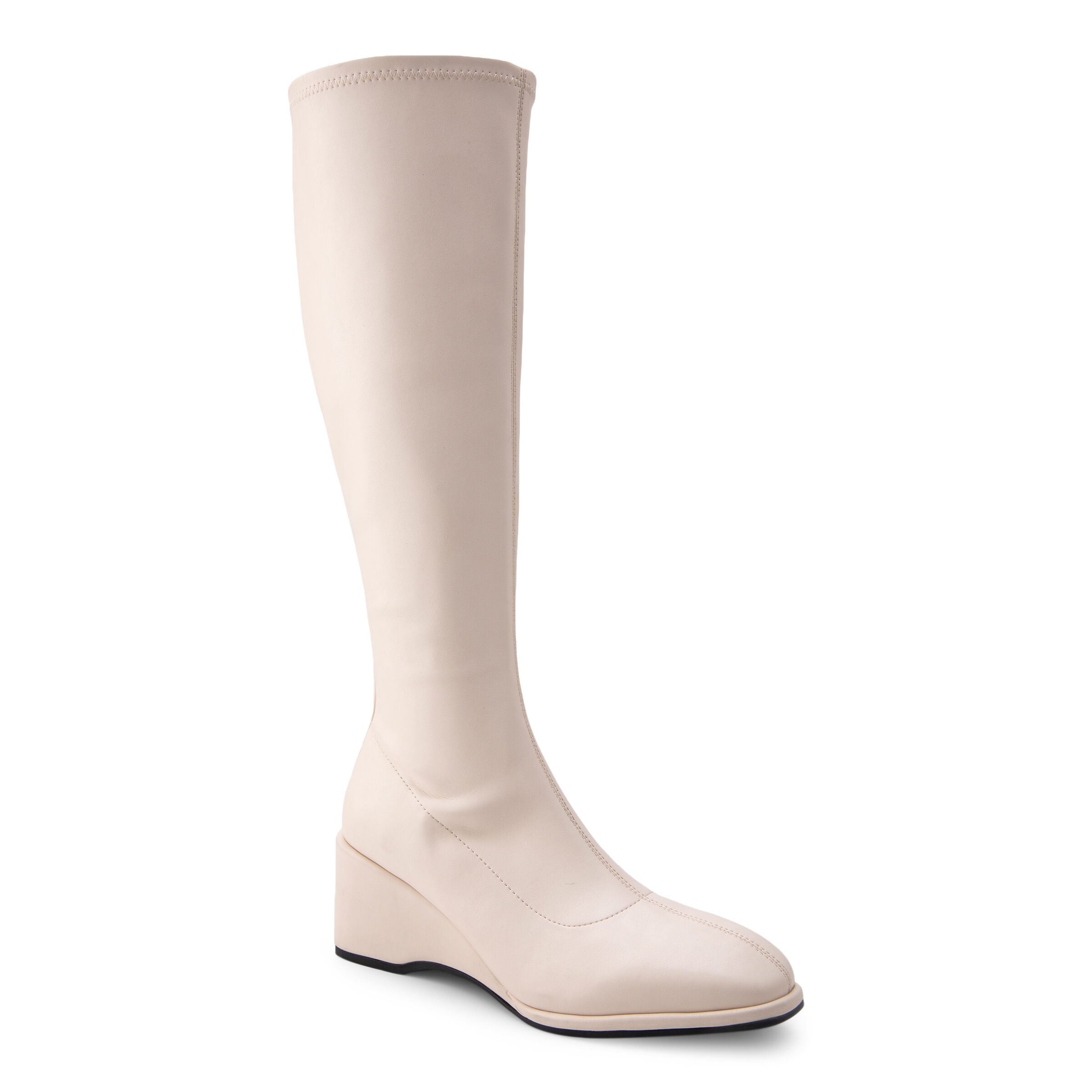 Angela Tall Wedge Boot, EGGNOG, hi-res image number 0