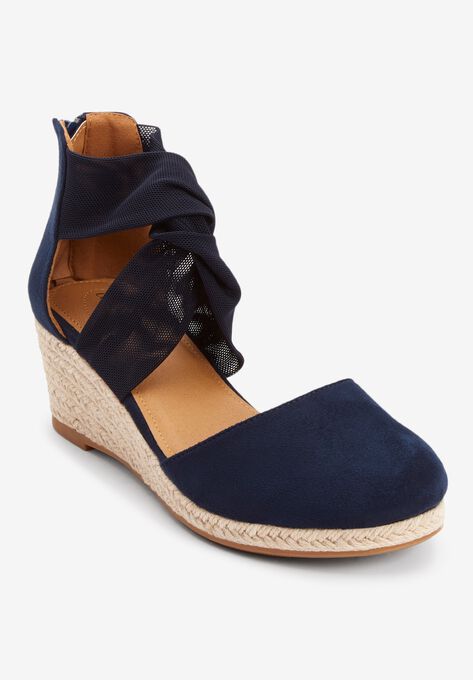 The Sabine Espadrille , NAVY, hi-res image number null