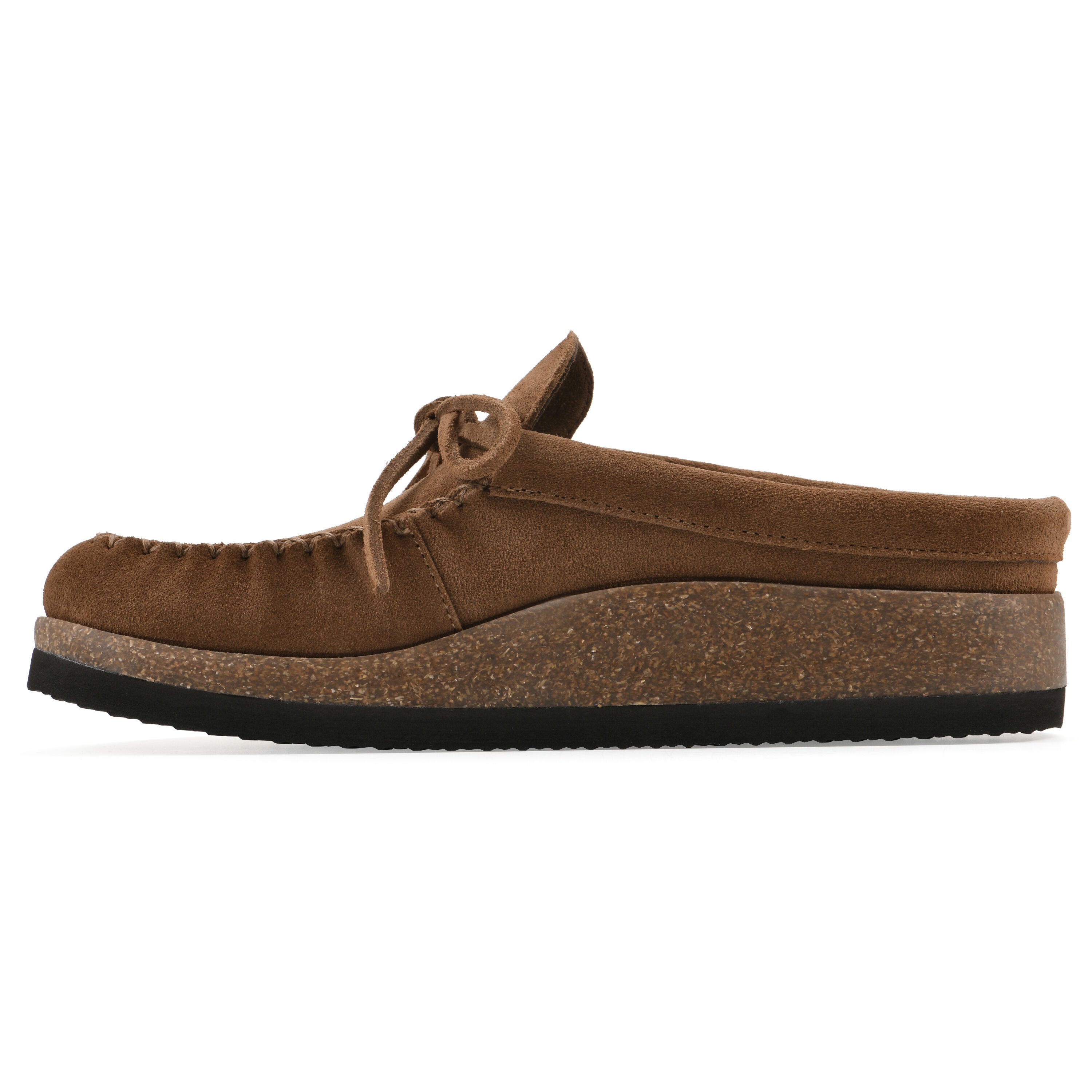 Bayhead Footbeds Clog, NEW CHESTNUT SUEDE, alternate image number 3