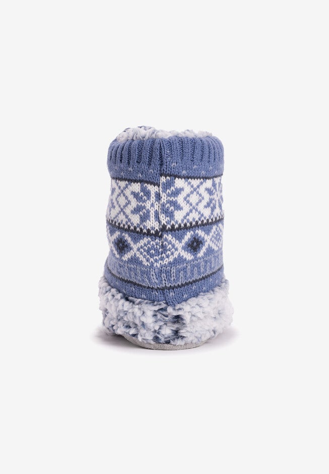 Foldover Knit Slipper, , on-hover image number null
