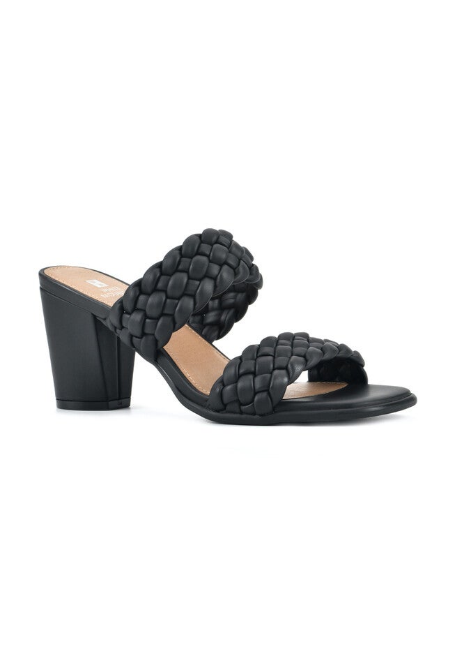 By Far Dressy Sandal, BLACK SMOOTH, hi-res image number null
