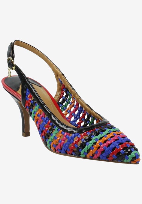 Camira Slingback, BRIGHT MULTI SUEDE, hi-res image number null