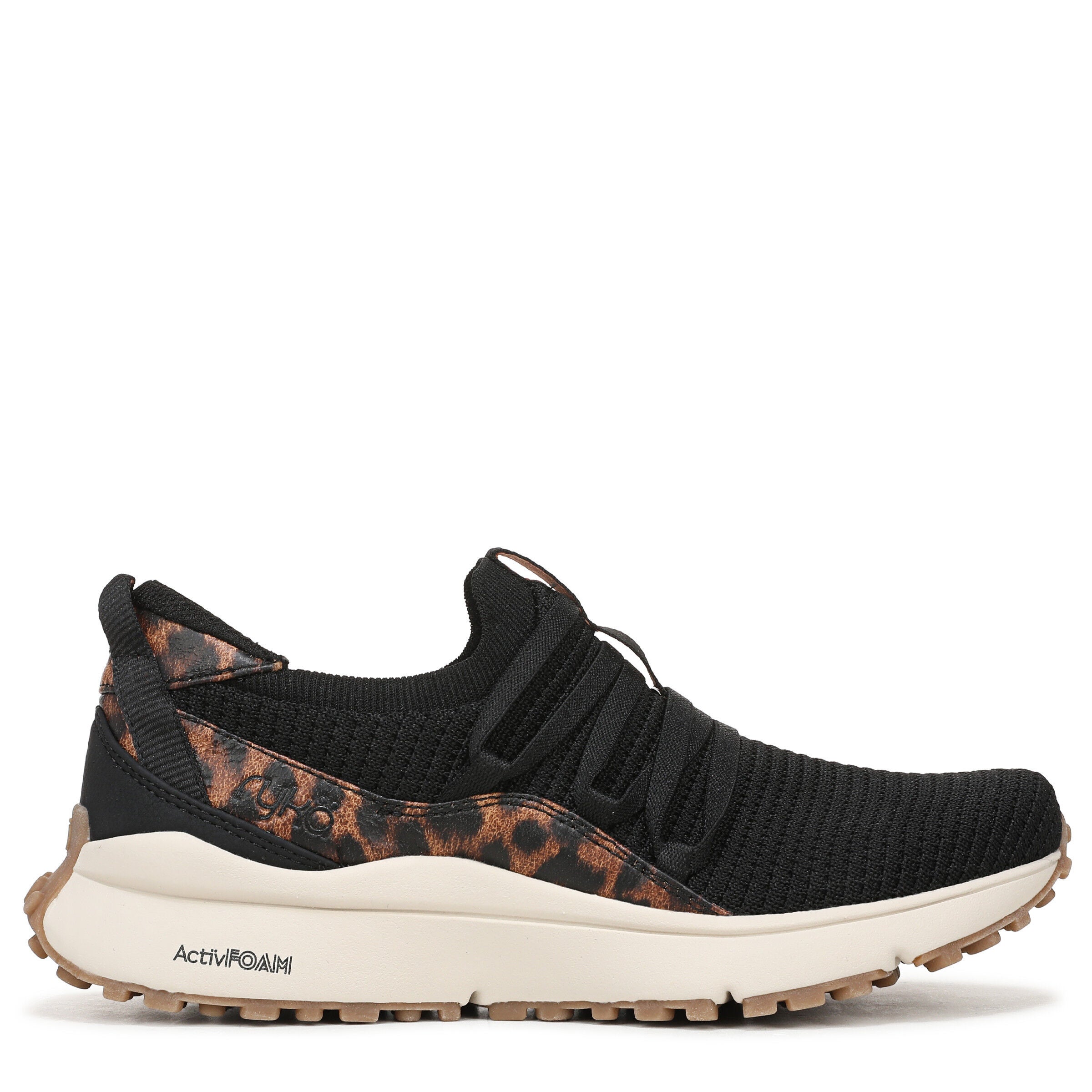 Jumpstart Lace Slip-On Sneaker, BLACK LEOPARD, alternate image number 3