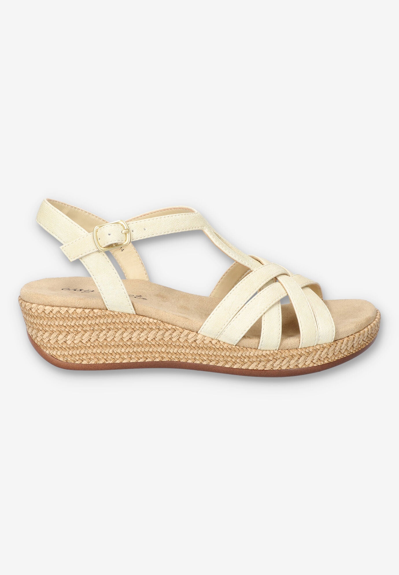 Lua Wedge Sandal, BONE, alternate image number 2