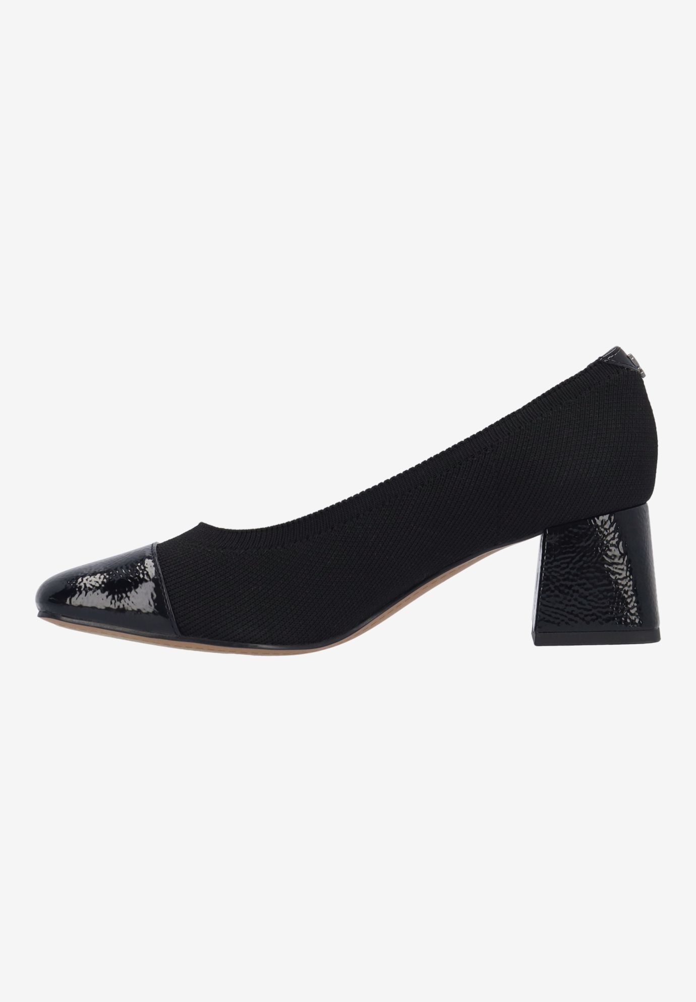 Javelle Slip On Pump, BLACK, alternate image number 4