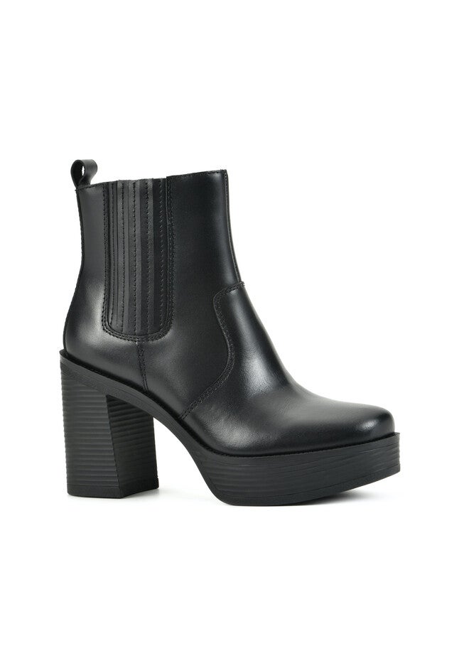 Hawthorne Ankle Boot, BLACK LEATHER, hi-res image number 0