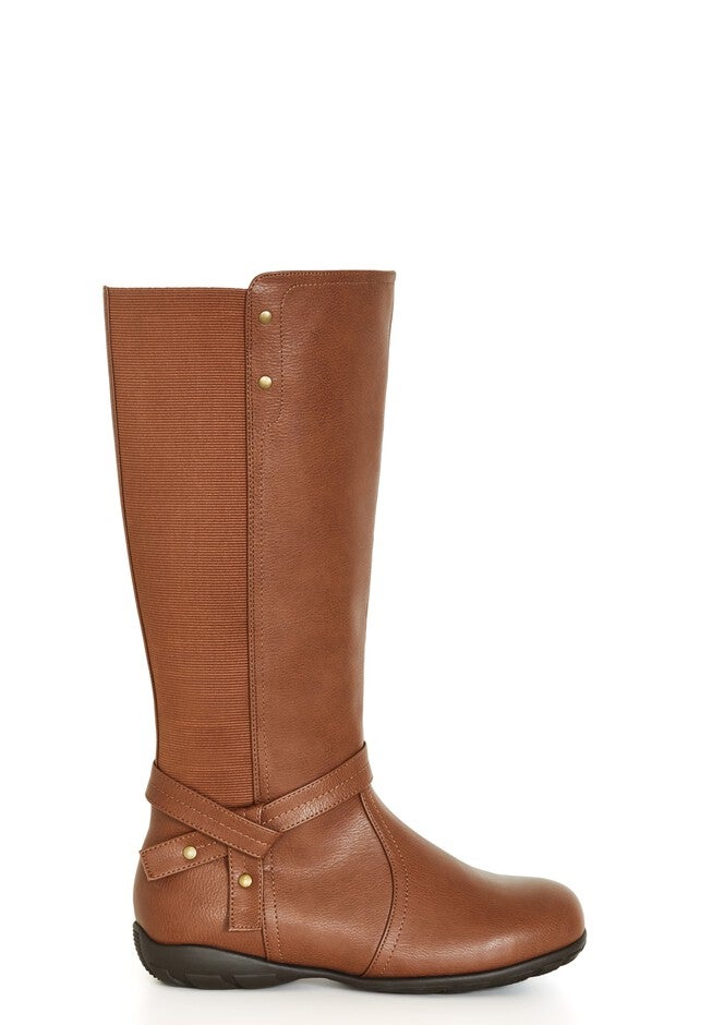 Vera Tall Boot, BROWN, on-hover image number 1