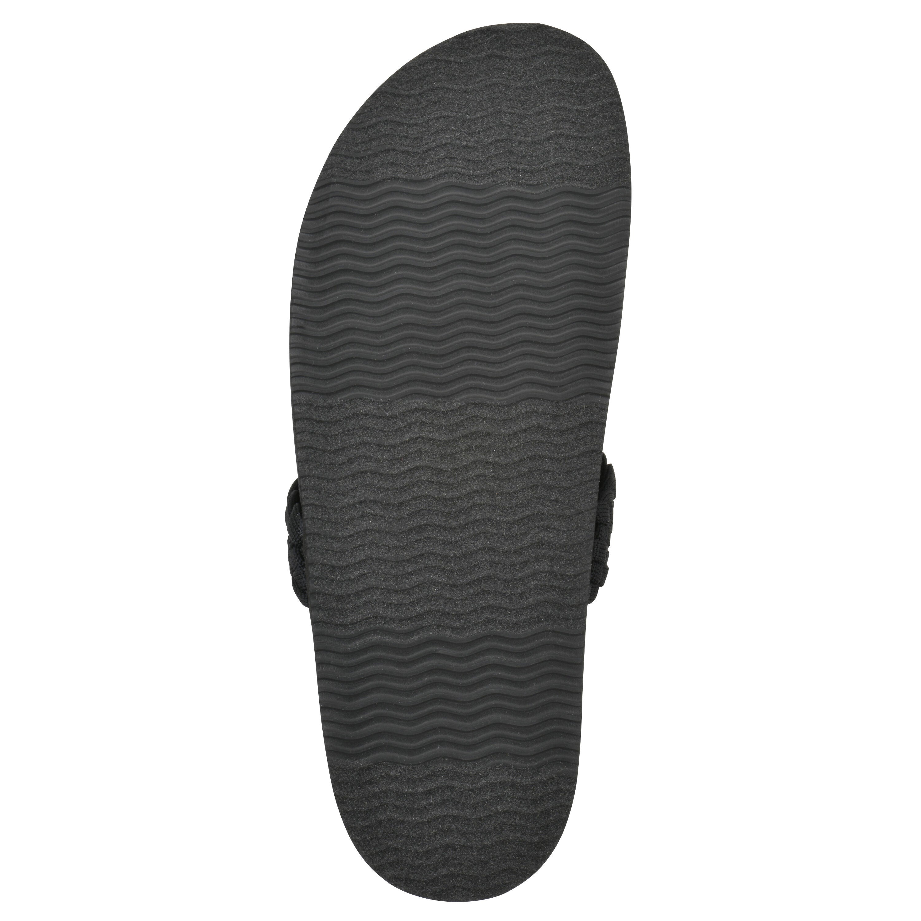 Bestie Footbeds Clog, BLACK FABRIC, alternate image number 5