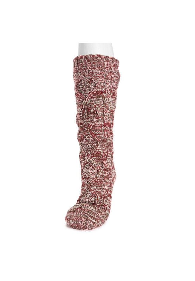 Cable Lounge Slipper Socks, , alternate image number 2
