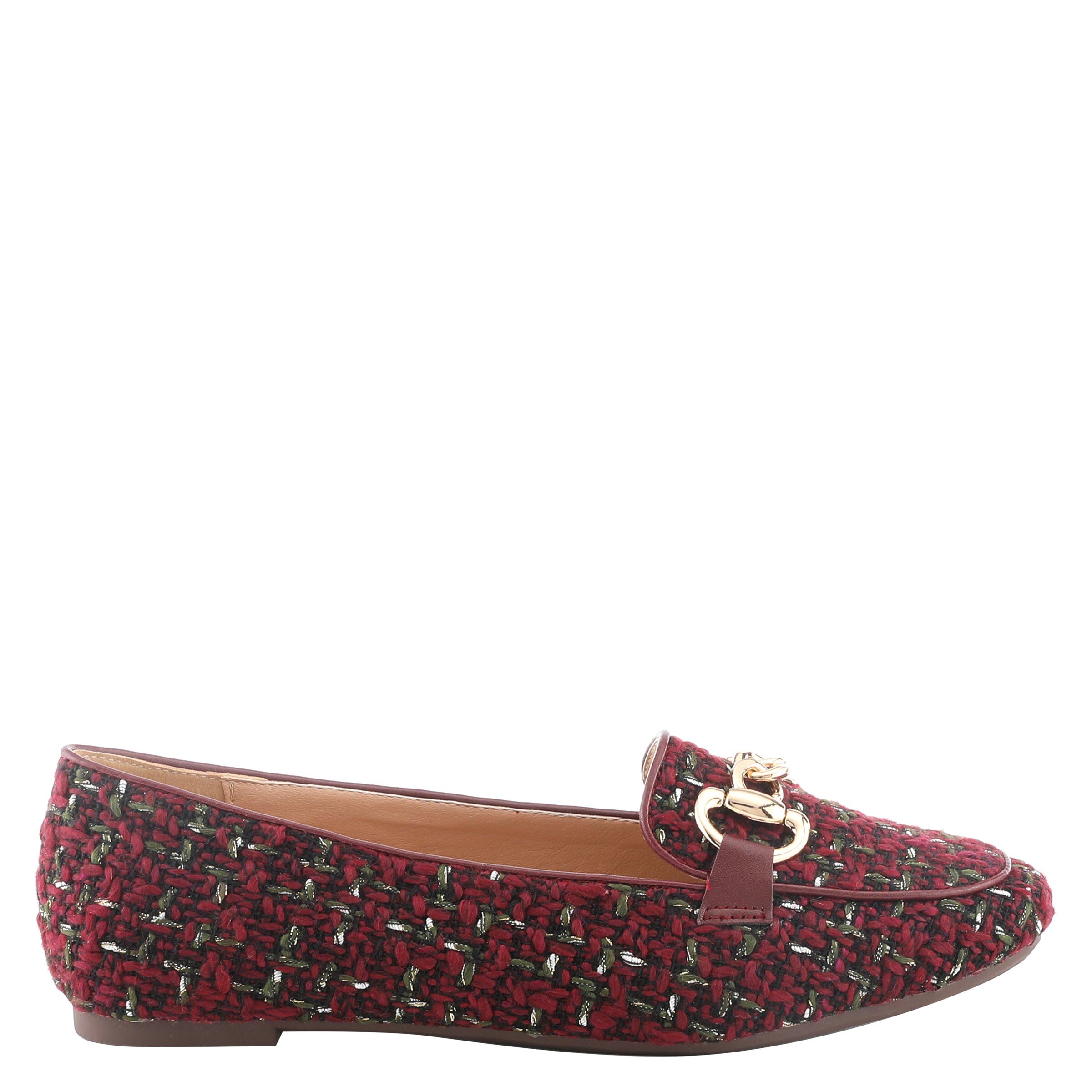 Knitknot Ballet Flat Shoe, BORDEAUX MULTI, alternate image number 5